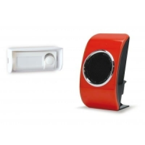 Carillon sans fil rouge portee 150m