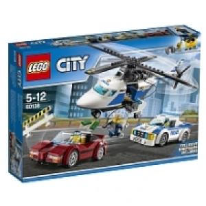 LEGO&reg; City - Nouveaut&eacute;s 2017 - La course-poursuite en h&eacute;licopt&egrave;re - 60