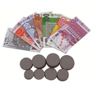 Argent factice - Billets et pi&egrave;ces en euro