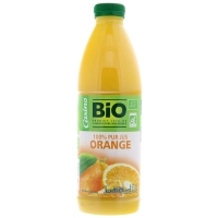 Spar Casino Bio 100% pur jus - Orange - Bouteille - Biologique 1l