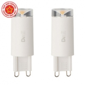 Castorama Diall 2 capsules LED G9 3,1W=28W blanc froid
