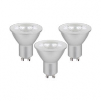 Castorama Diall 3 ampoules LED réflecteur GU10 Spot 5,2W=50W blanc chaud