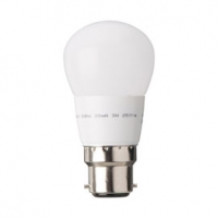 Castorama Diall Ampoule LED sphérique B22 3,2W=25W blanc chaud