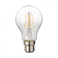 Castorama Diall Ampoule filament LED B22 4W=40W blanc chaud