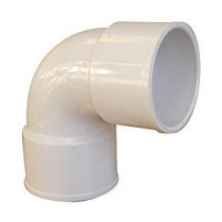 Castorama Interplast Coude en PVC FF. Angle : 87°. Ø 40 mm Interplast
