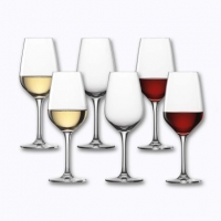 Aldi Home Creation® Lot de 6 verres à vin en cristal