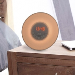 Radio-réveil lumineux et musical 19.99 €