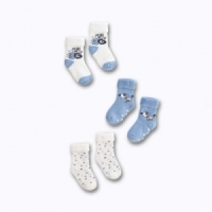 Aldi Pocopiano Girl®/pocopiano Boy® Lot de 3 paires de mi-chaussettes bébé