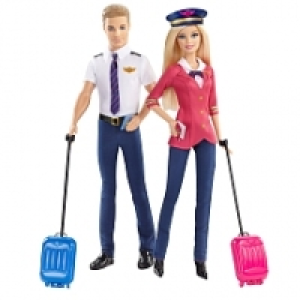 Poup&eacute;e Barbie Pink Passeport - Barbie < Ken Pilotes davion