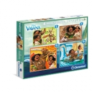 Puzzles progressifs 4 en 1 Vaiana