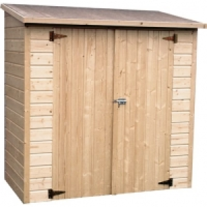 Remise adoss&eacute;e bois 1.36m&sup2; 199.00&nbsp;&euro;