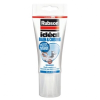 Castorama Rubson Rubson Mastic silicone sanitaire tube 150 ml blanc