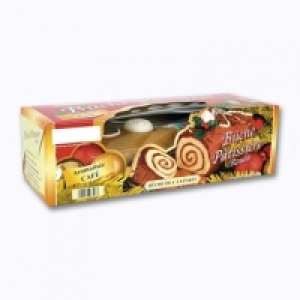 Bûche pâtissière roulée 1.99 €