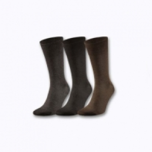 Lot de 2 paires de chaussettes laine et soie homme 5.99 €