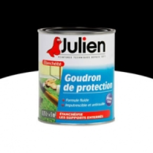 Castorama Julien Goudron noir de protection JULIEN 0,75 L