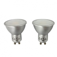 Castorama Diall 2 Ampoules LED GU10 Spot 6,2W=50W Blanc chaud