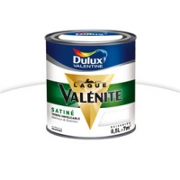 Castorama Dulux Valentine Peinture glycéro boiseries Blanc de blanc satin 0,5L