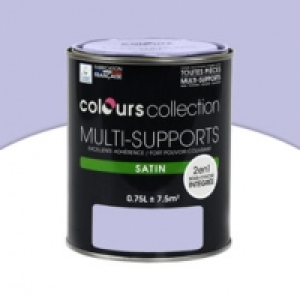 Castorama Colours Peinture multi-supports Lilas Satin 0,75L