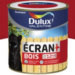 Castorama Dulux Valentine Peinture bois extérieur géranium satin 0,5L