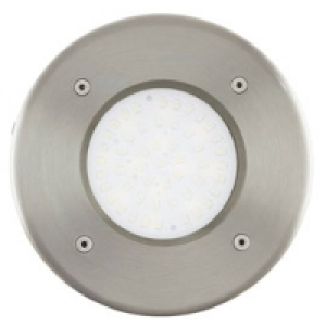 Castorama Blooma Spot extérieur encastrable rond Union inox - Led intégrée