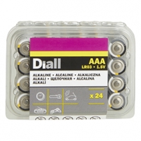 Castorama Diall Lot de 24 piles alcalines DIALL AAA - LR03