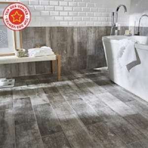 Carrelage sol et mur gris 17,5 x 50 cm Julyo 9.90 €