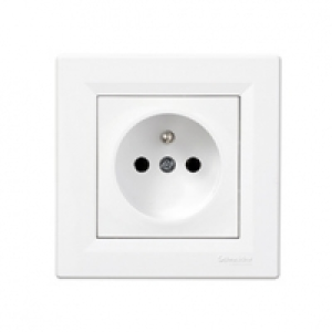 Castorama Schneider Electric Prise 2 P+T Asfora