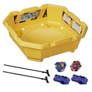 BeyBlade Burst - Coffret Arène + 2 Toupies + 2 Lanceurs