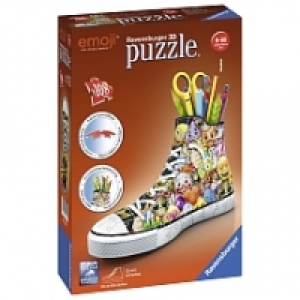 Ravensburger - Puzzle 3D - Sneaker Emoji (108 pièces)