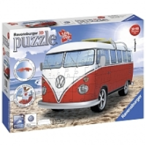 Ravensburger - Puzzle 3D - Volkswagen T1 : Surfer Edition (162 pièces)