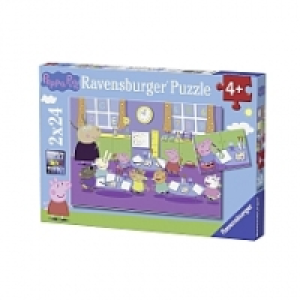 Ravensburger - Puzzle Peppa Pig - 2 x 24 pièces