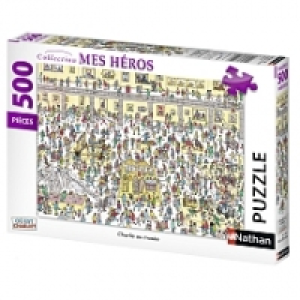 Puzzle 500 pièces Où est Charlie - Au Musée - Ravensburger