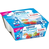 Spar Nestle Ptit Brassé - Fraise - Dès 6 mois 4x100g