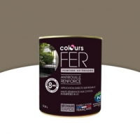 Castorama Colours Peinture Fer Taupe satin 500 ml