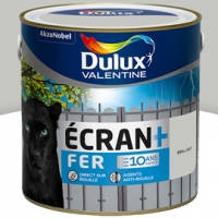 Castorama Dulux Valentine Peinture fer extérieur anti-rouille gris acier brillant 2L