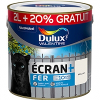 Castorama Dulux Valentine Peinture fer extérieur anti-rouille blanc brillant 2L+20%