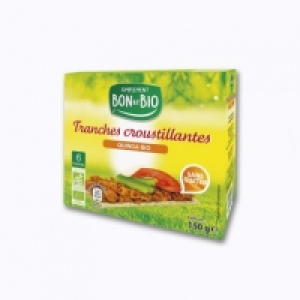 Tranches croustillantes sans gluten 1.99 €