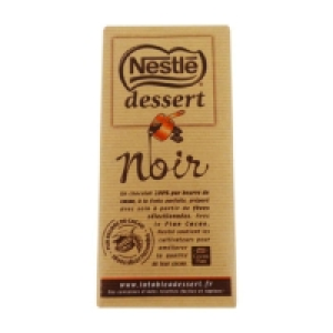 Dessert - Tablette de chocolat - Pâtissier - Noir - Pur beurre de caca 2.42 €