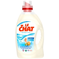 Spar Henkel Le chat - Sensitive - Lessive liquide - Au savon de marseille - Lait d