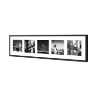 Castorama  Image encadrée New York noir et blanc 30 x 120 cm