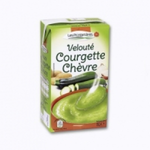Velouté courgette et chèvre 1.79 €
