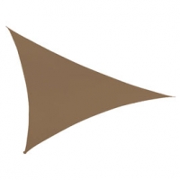 Castorama  Voile dombrage triangle brun havane 500 cm