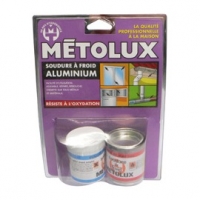 Castorama  Soudure à froid aluminium Metolux