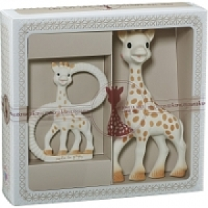 Coffret naissance Sophie La Girafe + anneau