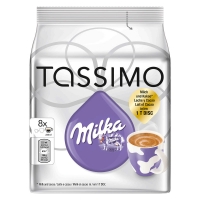 Spar Milka Tassimo - Chocolat en poudre - Milka x8