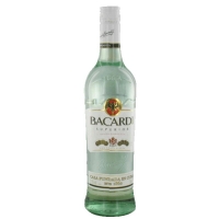 Spar Bacardi Carta blanca - Rhum - Bouteille + 1 verre - Alcool 37,5 % vol. 70cl