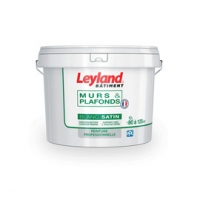 Castorama Leyland Peinture Leyland Pro murs et plafonds blanc satin 10L