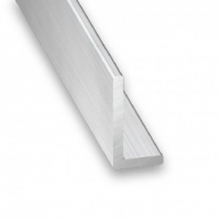Castorama Cqfd Cornière aluminium brut 15 x10 x 1 mm, 2,50 m