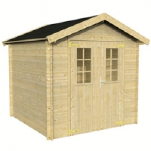 Castorama Blooma Abri de jardin en bois Juuka, Ep. 19 mm, 3,9 m²