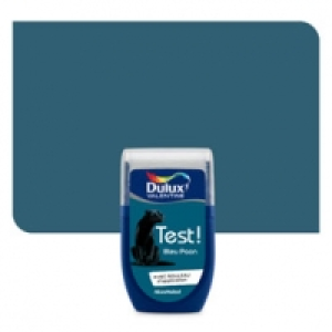 Castorama Dulux Valentine Testeur peinture murs et boiseries bleu paon 30ml